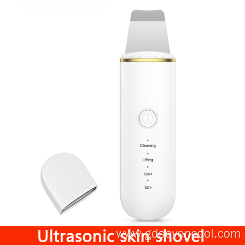 Fashion design ultrasonic facial skin scrubber